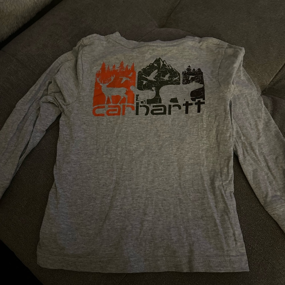 Carhartt Gray Long Sleeve Shirt
